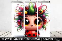 Colorful Crazy Baby Ladybug | 20 Oz Tumbler Product Image 2