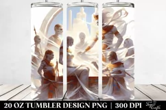 Simple Mummy, Digital Painting | 20 oz Tumbler Product Image 2