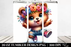 Goofy Baby Bear | 20 oz Tumbler Product Image 2