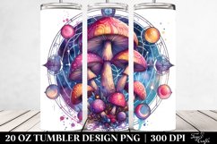 Magical Celestial Mushroom 20 Oz Tumbler Product Image 2