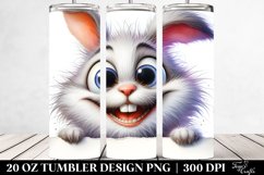 Crazy Looking Rabbit | 20 Oz Tumbler Product Image 2