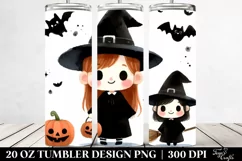 Funny Halloween Witch 20 Oz Tumbler Product Image 2