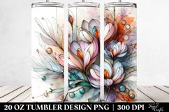 Stained Crocus Tumbler Product Image 2