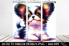 Playful Baby Papillon Halloween Clipart, Transparent 20 Oz Product Image 2