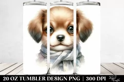Cute Baby Dog Tumbler Product Image 2