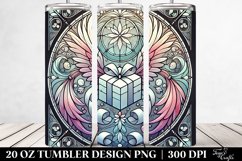 Colorful Gift with Wings Clipart, Transparent 20 Oz Tumbler Product Image 2