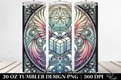 Colorful Gift with Wings Clipart, Transparent 20 Oz Tumbler Product Image 2