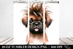 Expressive Baby Mastiff | 20 oz Tumbler Product Image 2