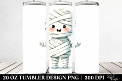 Mummy Clipart, High-Res 20 Oz Tumbler Product Image 2