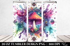 Magical Celestial Mushroom 20 Oz Tumbler Product Image 2