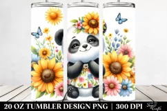 Cute Baby Panda | 20 Oz Tumbler Product Image 2
