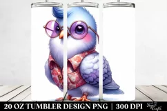 Vibrant Baby Dove Tumbler Product Image 2