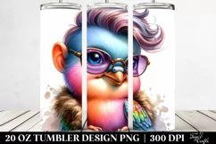 Vibrant Baby Dove Tumbler Product Image 2
