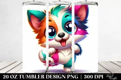 Funny Dancing Border Collie | 20 Oz Tumbler Product Image 2