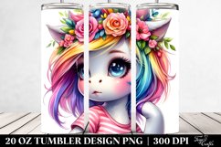 Vibrant Baby Unicorn Tumbler Product Image 2