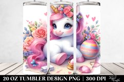Cute Baby Unicorn Watercolor Pastel | 20 oz Tumbler Product Image 2