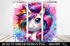 Vibrant Baby Unicorn Tumbler Product Image 2