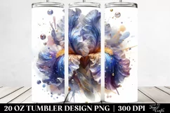 20 Oz Tumbler Sublimation | -Like Iris Golden Insertions Product Image 2