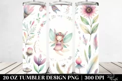 Simple Boho Excited Fairy | 20 oz Tumbler Product Image 2