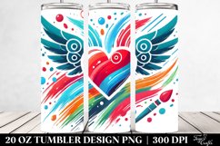 Valentines 20 Oz Tumbler Png Product Image 2