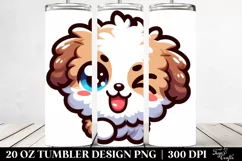Winking Baby Bichpoo 20 Oz Tumbler Product Image 2