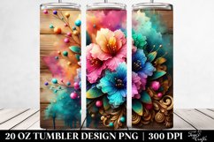 Colorful Rhododendron | 20 oz Tumbler Product Image 2