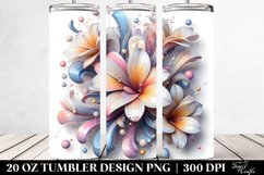 Shiny Freesia Tumbler | 20 oz Tumbler Product Image 2
