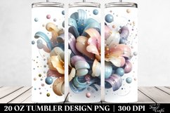 Shiny Freesia Tumbler | 20 oz Tumbler Product Image 2