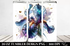 20 Oz Tumbler Sublimation | -Like Iris Golden Insertions Product Image 2
