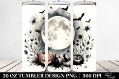 Simple Halloween Tumbler | 20 oz Tumbler Product Image 2