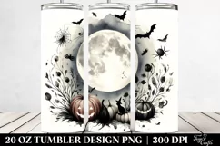 Simple Halloween Tumbler | 20 oz Tumbler Product Image 2