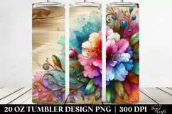Colorful Rhododendron | 20 Oz Tumbler Product Image 2
