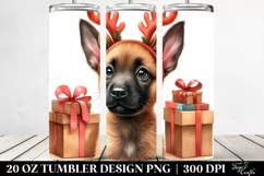 Winter Baby Malinois 20 Oz Tumbler Product Image 2