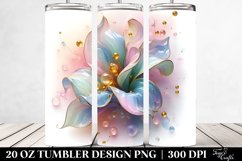 y Sweet Pea, Transparent 20 Oz Tumbler Product Image 2