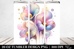 y Sweet Pea, Transparent 20 Oz Tumbler Product Image 2