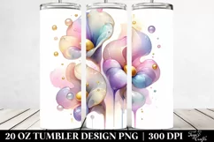 y Sweet Pea, Transparent 20 Oz Tumbler Product Image 2