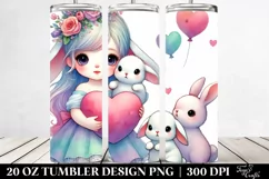 Valentines 20 Oz Tumbler Png Product Image 2