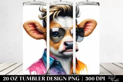 Model Baby Cow 20 Oz Tumbler Product Image 2