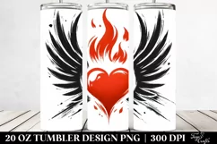 Love 20 Oz Tumbler Png Product Image 2