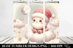 Cute Retro Santa | 20 oz Tumbler Product Image 2