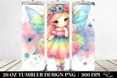 Colorful Cute Fairy | 20 Oz Tumbler Product Image 2