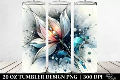 Stained Snowdrop Metallic Marble | 20 Oz Tumbler Product Image 2