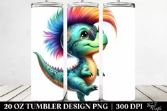 Cool Dinosaur 20 Oz Tumbler Product Image 2