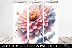 Detailed Zinnia | Tumbler Product Image 2