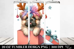 Winter Baby Mastiff 20 Oz Tumbler Product Image 2
