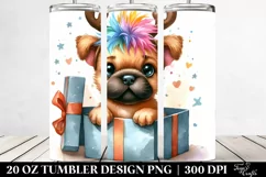 Winter Baby Mastiff 20 Oz Tumbler Product Image 2