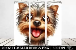 Colorful Yorkipoo Crazy Funny | 20 Oz Tumbler Product Image 2