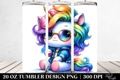 Cool Unicorn 20 Oz Tumbler Product Image 2