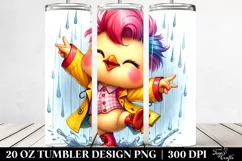 Cute Baby Chicken Dancing | 20 oz Tumbler Product Image 2