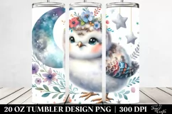 Smiling Baby Ptarmigan | 20 Oz Tumbler Product Image 2